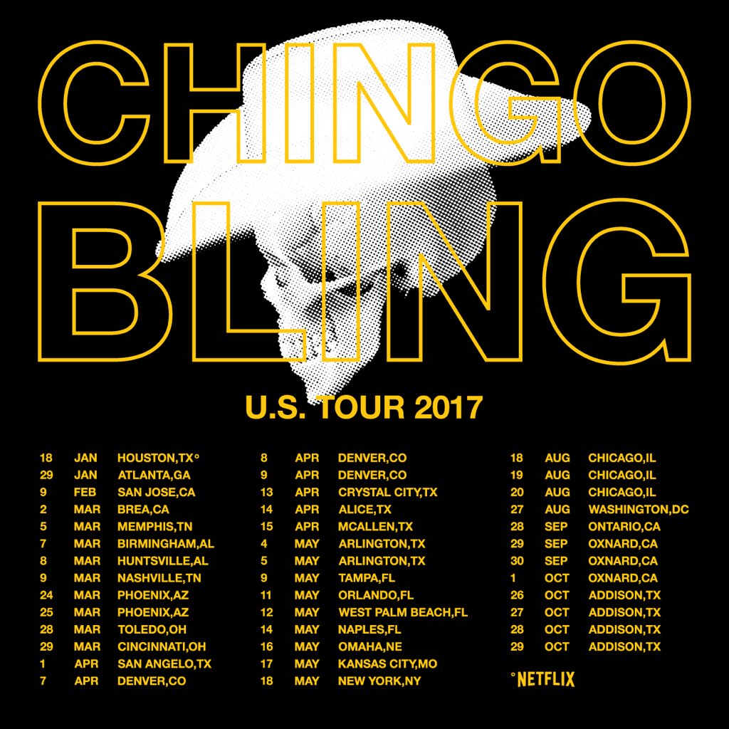 Chingo Bling - Me Vale Madre tour schedule (Royal Heir Ent), stand up, comedy, comedy tour