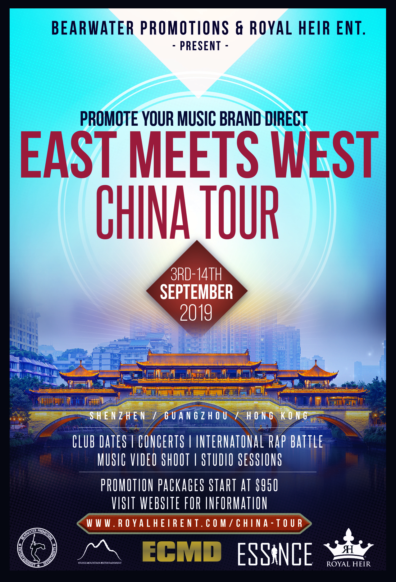China Tour Flyer