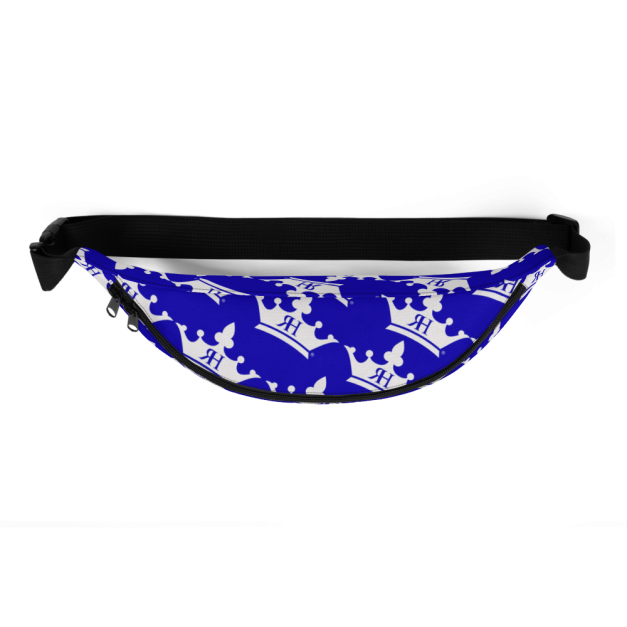 crown fannypack FRONT crown fannypack TOP crown fannypack BACK mockup Top Default White